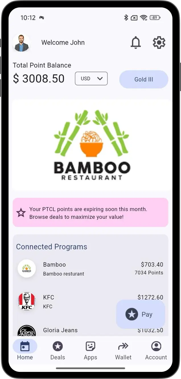 Mobile app screenshot 1