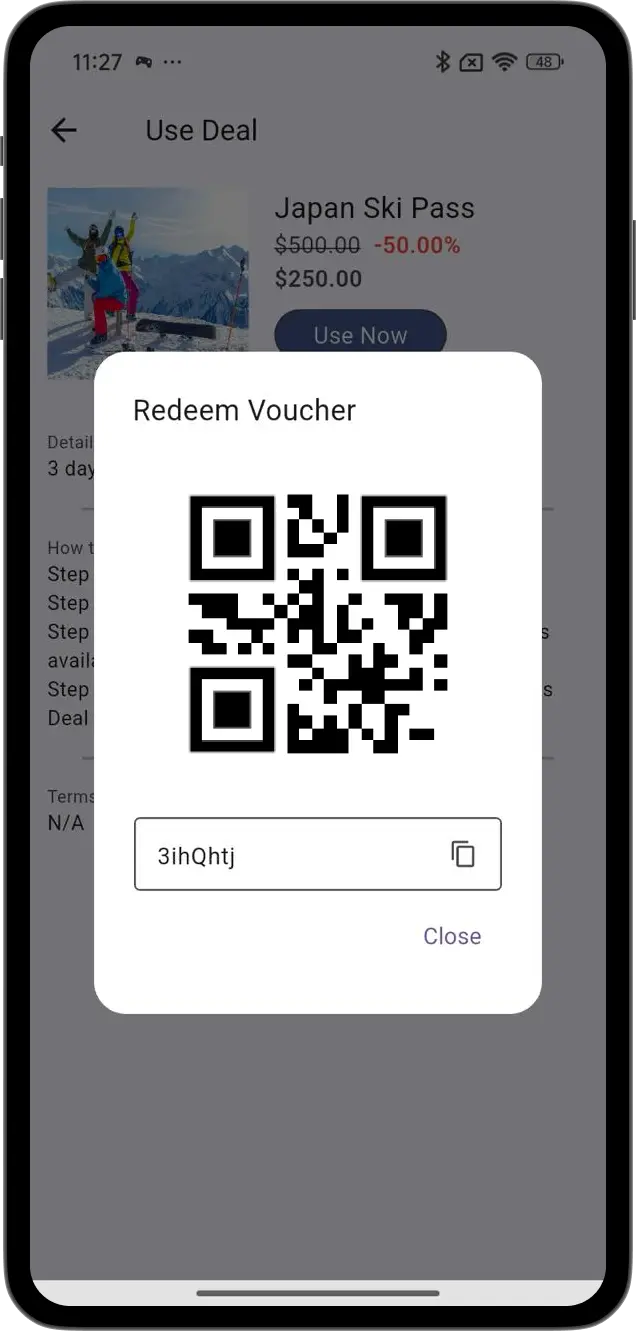 Mobile app screenshot 4